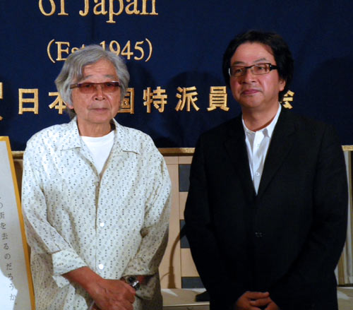 外国人記者クラブ会見で、山田洋次監督が日本映画界の問題点を指摘