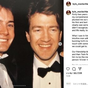 カイル・マクラクランのInstagramより（@kyle_maclachlan）